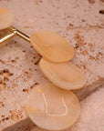 Boucles d’oreilles Pièce écru