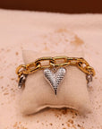 Bracelet trio Heart Silver