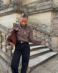 Blouse à carreaux - SALOMÉ