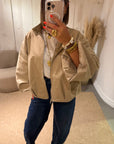 Veste Bombers Lizy Beige