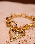 Bracelet Heart gold