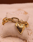 Bracelet Heart gold