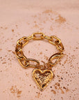 Bracelet Heart gold