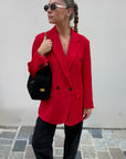 Blazer rouge - ADÈLE