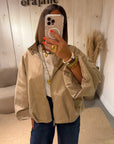 Veste Bombers Lizy Beige
