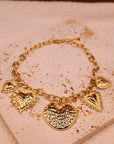Collier Pampilles Heart Gold