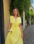 Robe Longue Jaune - Inès