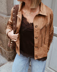 Veste à franges Pauline