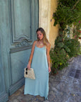 Robe Fluide Céladon - Ava