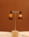 Boucles d’oreilles Ève brown