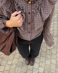 Blouse à carreaux - SALOMÉ