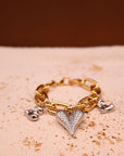 Bracelet trio Heart Silver
