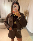 Veste Cara Chocolat