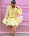 Robe Fluide Jaune - Louison