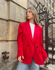 Blazer rouge - ADÈLE