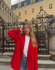 Blazer rouge - ADÈLE
