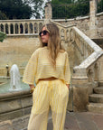 Pantalon Fluide Jaune - Sunny