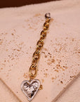 Bracelet one Heart silver