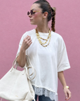TEE SHIRT DENTELLE - LISE
