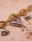 Bracelet trio Heart Silver