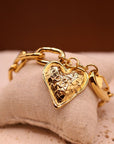 Bracelet Heart gold
