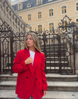 Blazer rouge - ADÈLE