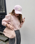 Gilet Mohair Rose