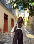 Pantalon fluide marron - MALO