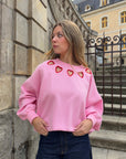 Sweat-shirt cœur - EVA