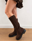 Bottes marron - LOUISE
