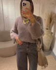 Pull Mohair Paula Taupe