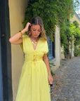 Robe Longue Jaune - Inès