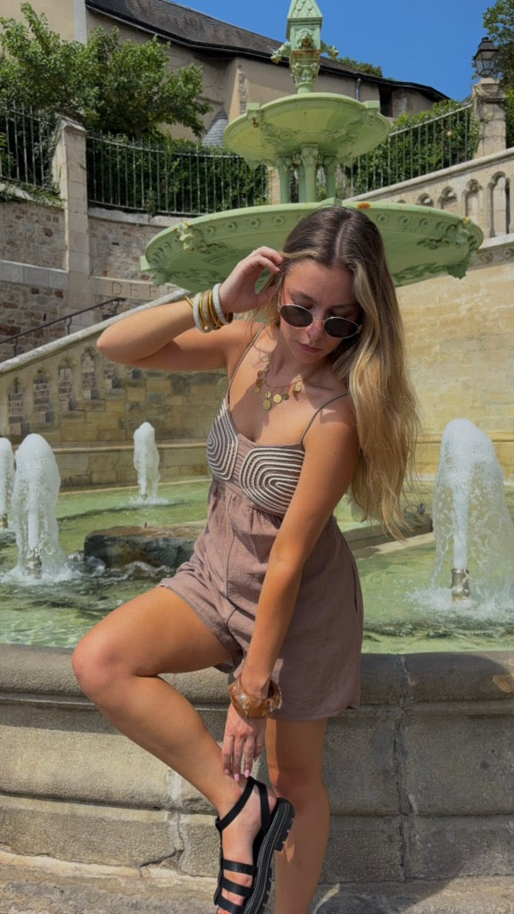 Combi Short Taupe - Karla
