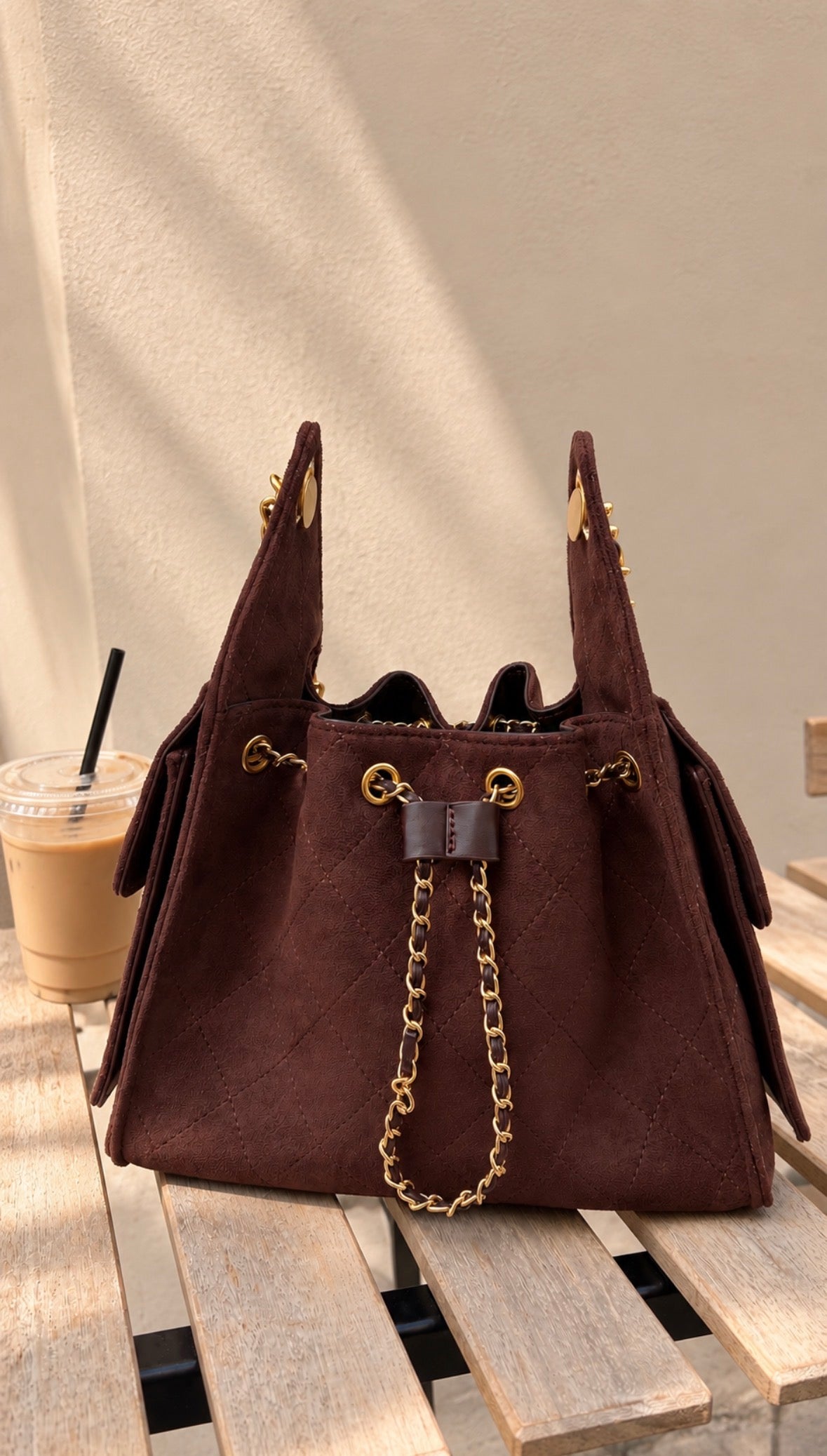 Sac marron - ANGÈLE