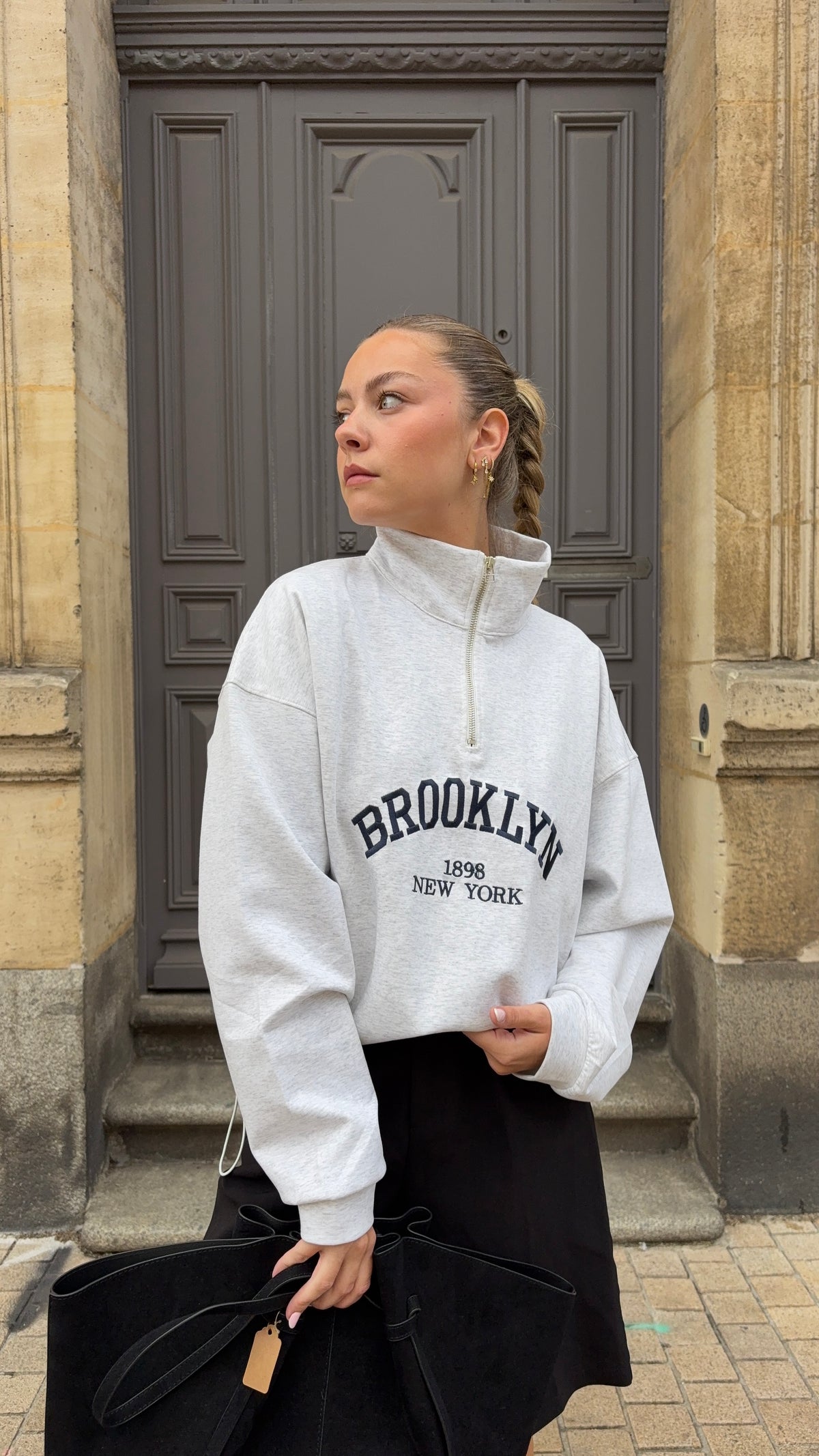 Sweat gris - BROOKLYN