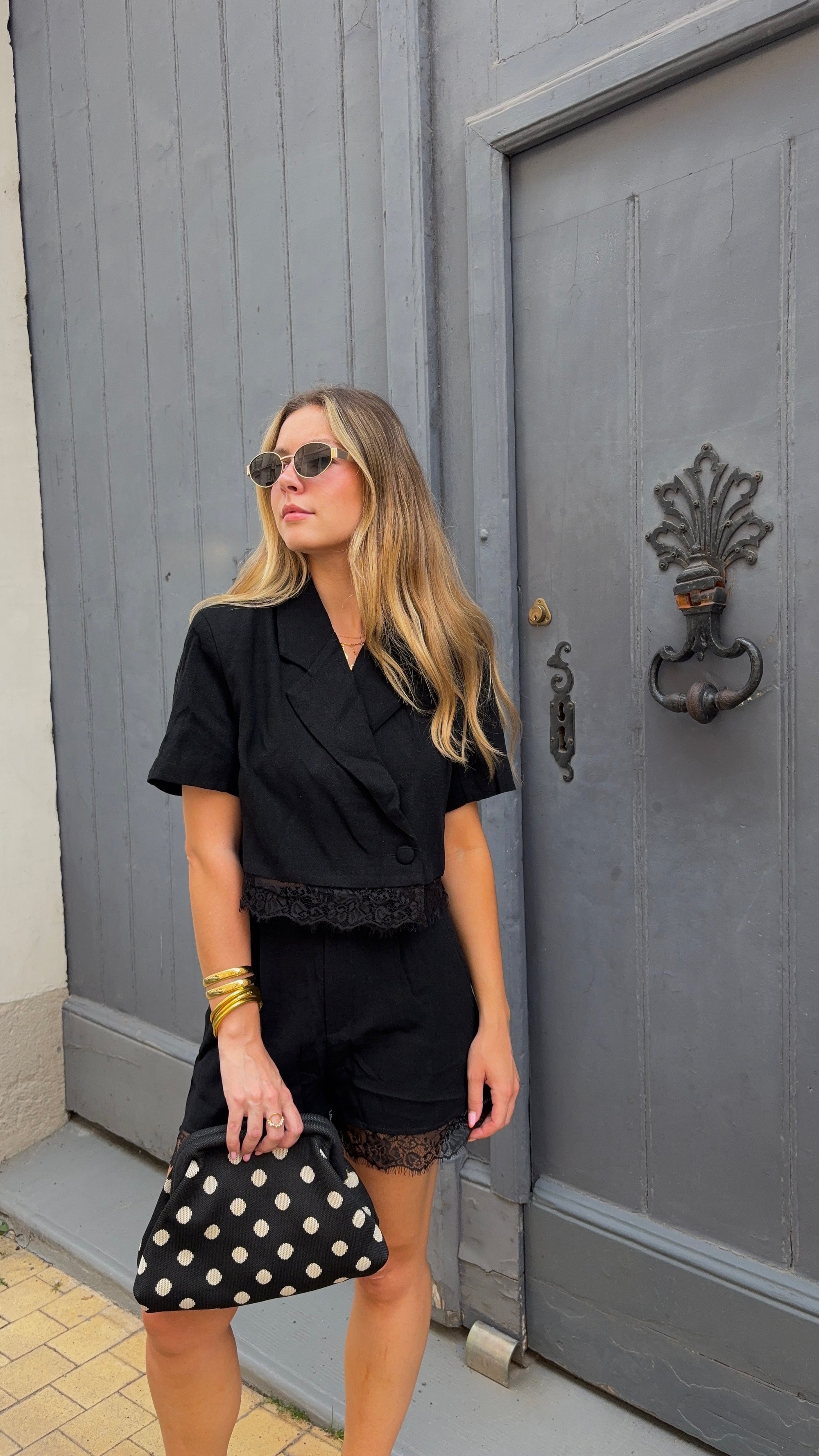 Veste Courte Noir - Romy