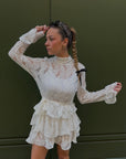 Robe Dentelle Blanche - Catalina