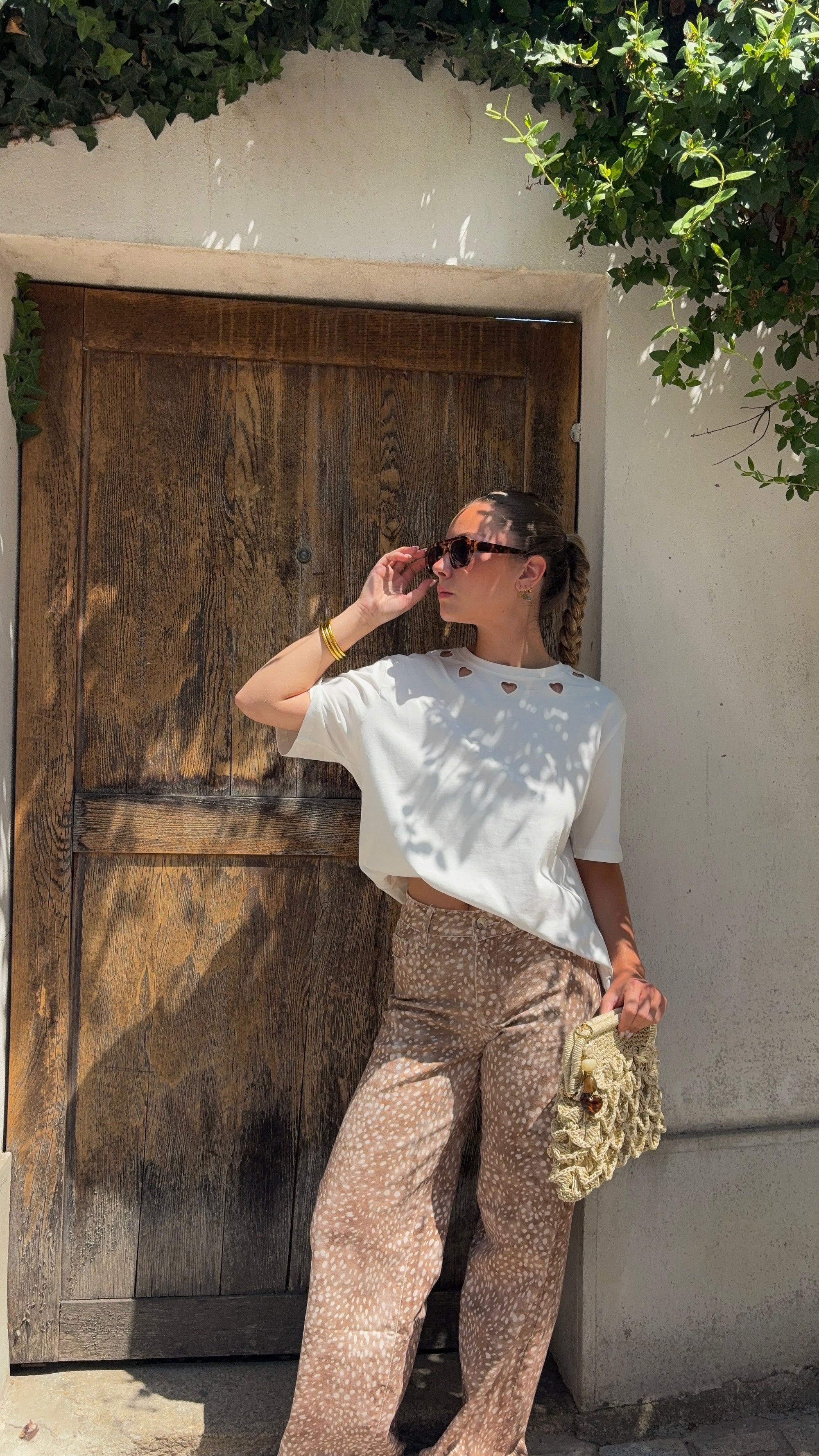 Tee Shirt blanc - Heart