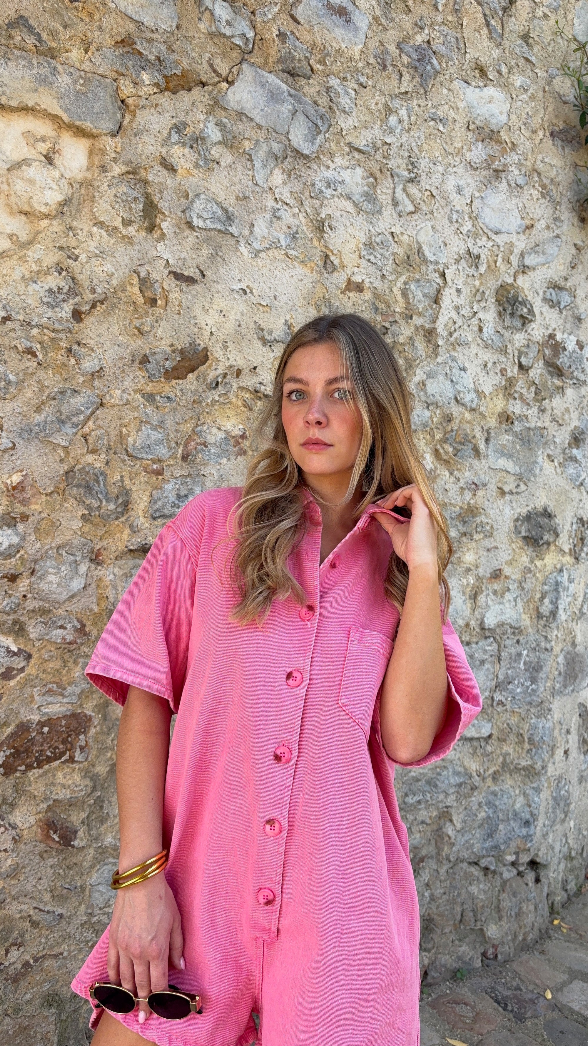 Combinaison Short Rose - ARLO