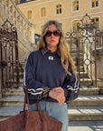 Sweat bleu marine - AMOUR