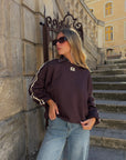 Sweat marron - AMOUR
