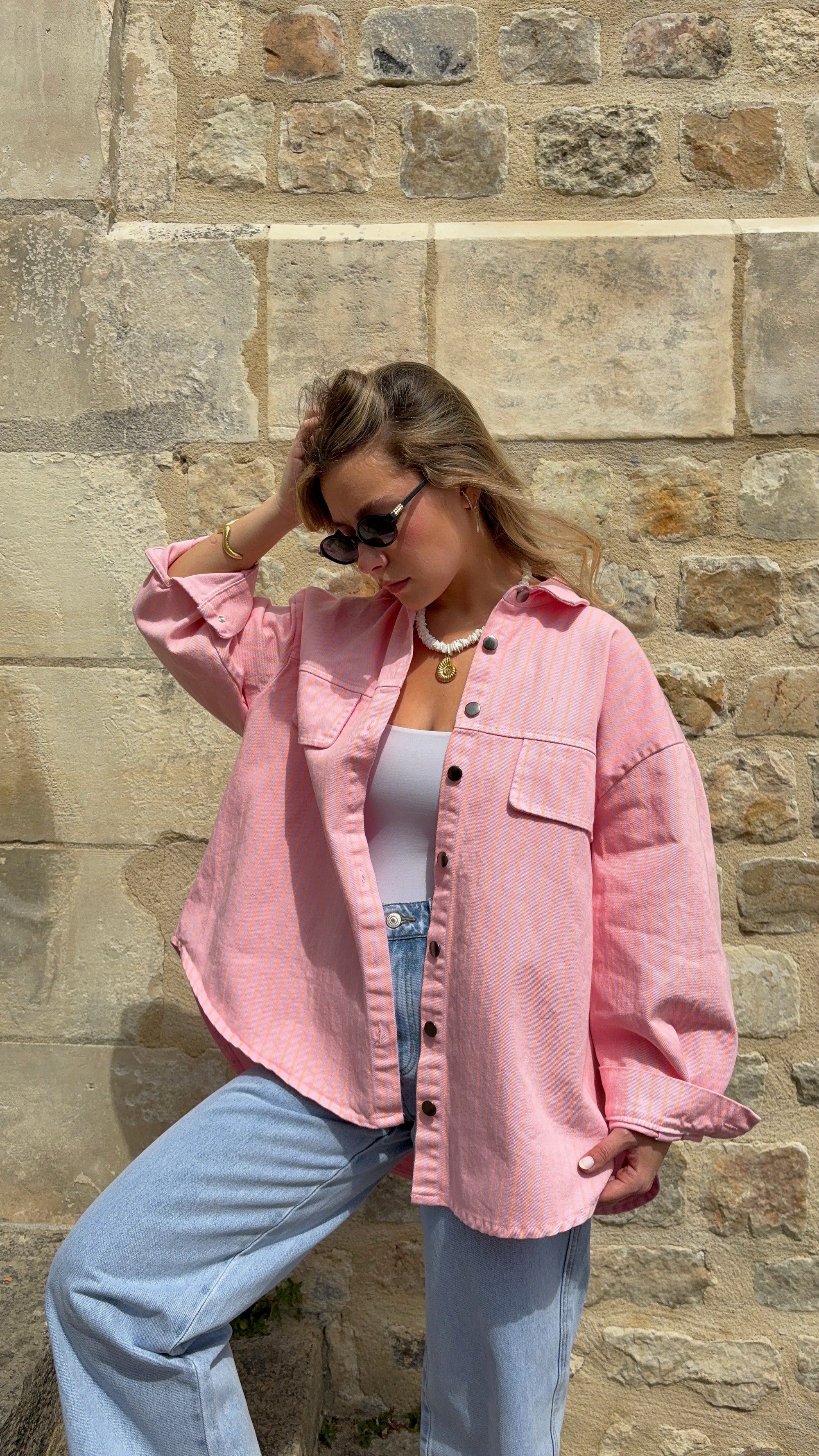 Surchemise Rayé - ROSA