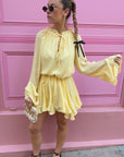 Robe Fluide Jaune - Louison