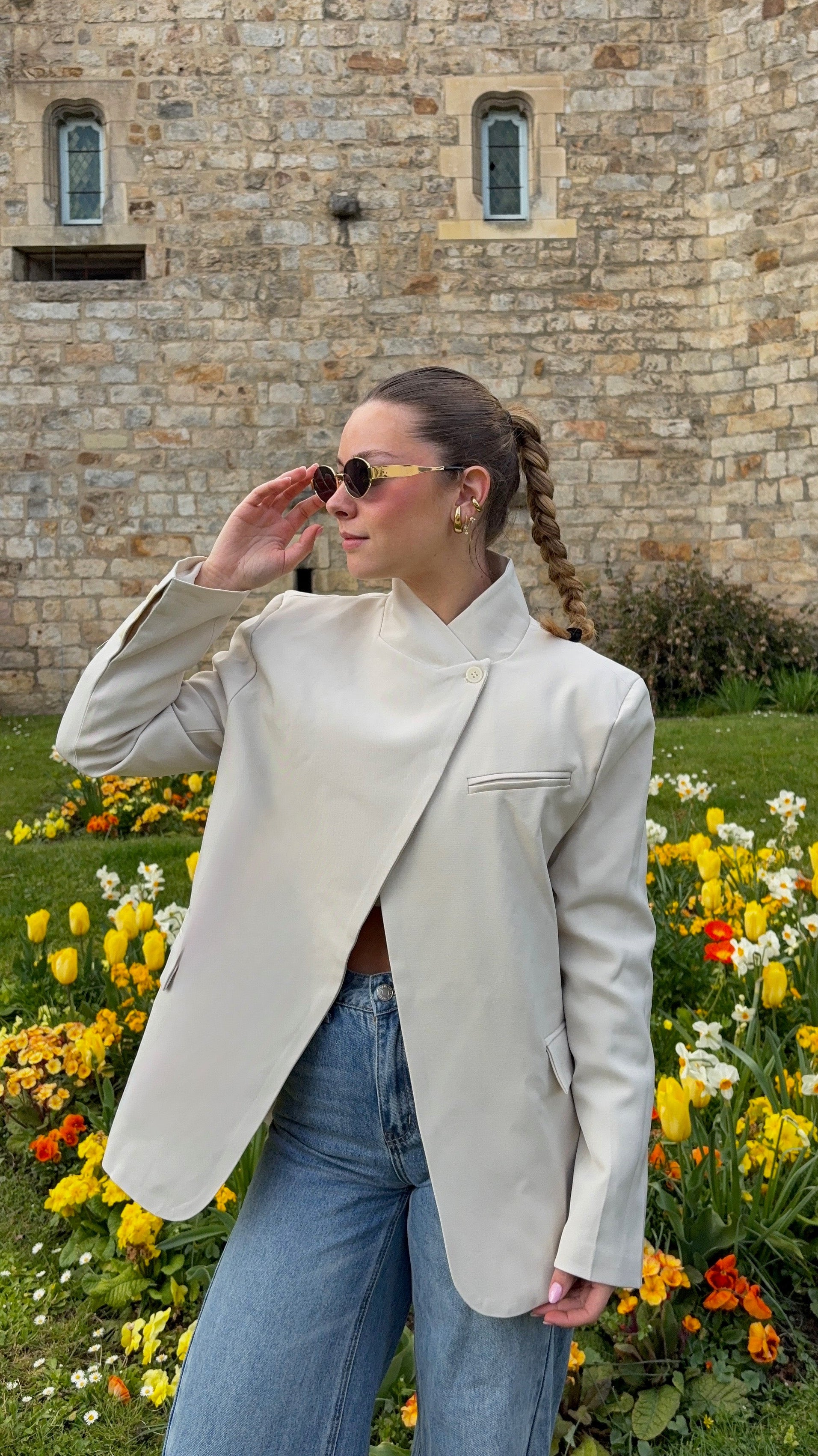 Blazer Beige - ARYA