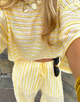 Pantalon Fluide Jaune - Sunny