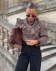 Blouse à carreaux - SALOMÉ