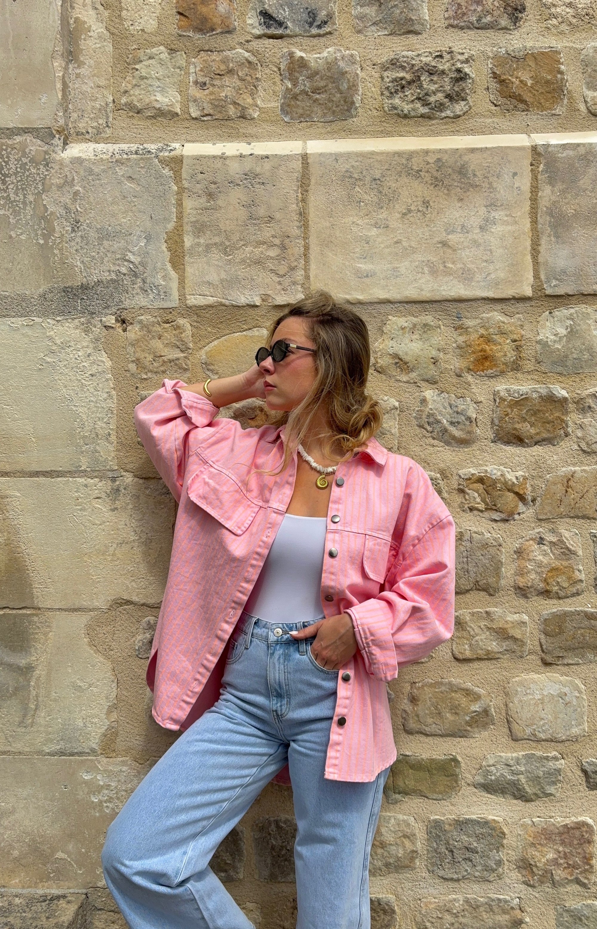 Surchemise Rayé - ROSA