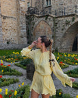 Robe Fluide Jaune - Louison