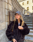 Veste marron - KIARA