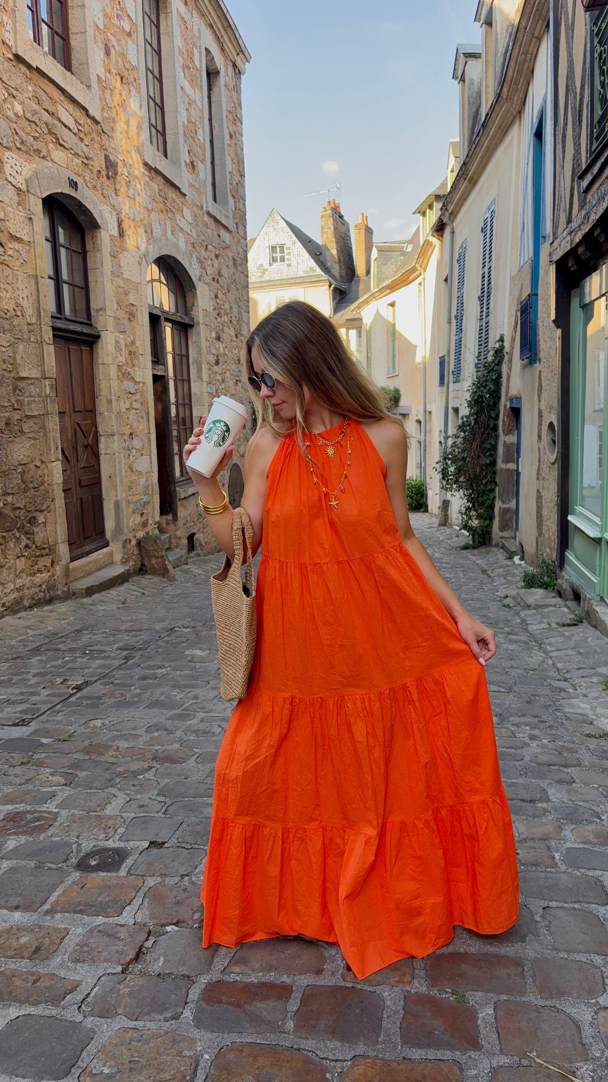 Robe Orange - Lola